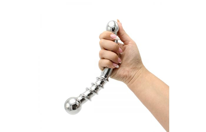 Curve Steel Dildo Twisted