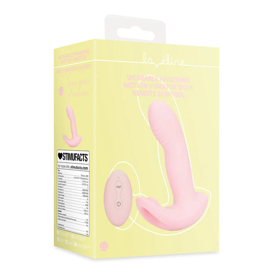 Loveline Tragbarer Fingerbewegungsvibrator mit Fernbedienung