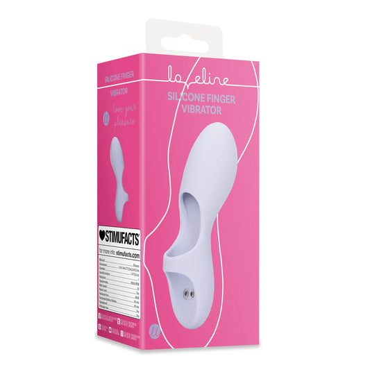 Loveline Silikon-Finger-Vibrator - Lavendel