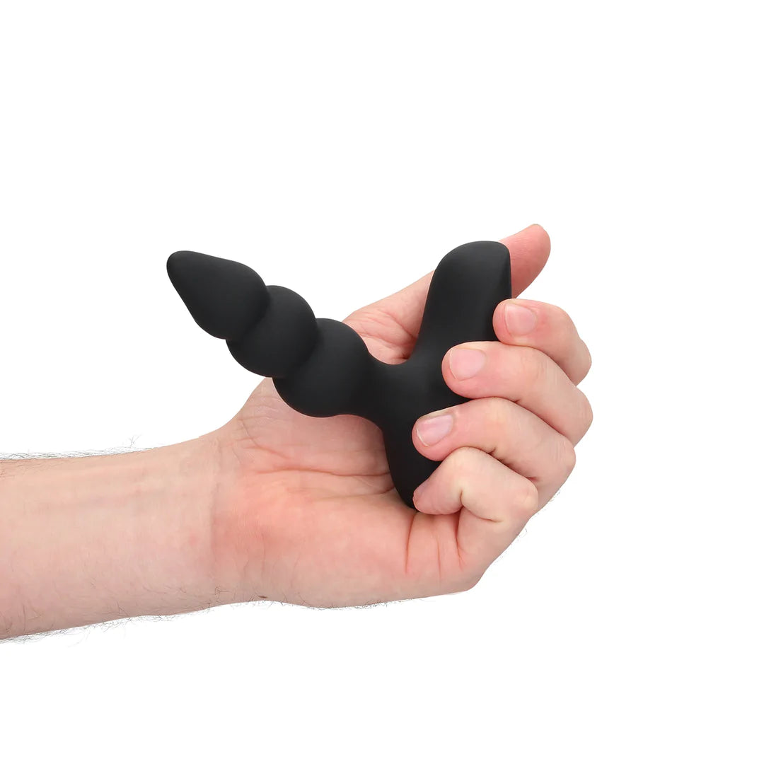 Loveline Perlen vibrierenden Anal Plug mit Fernbedienung