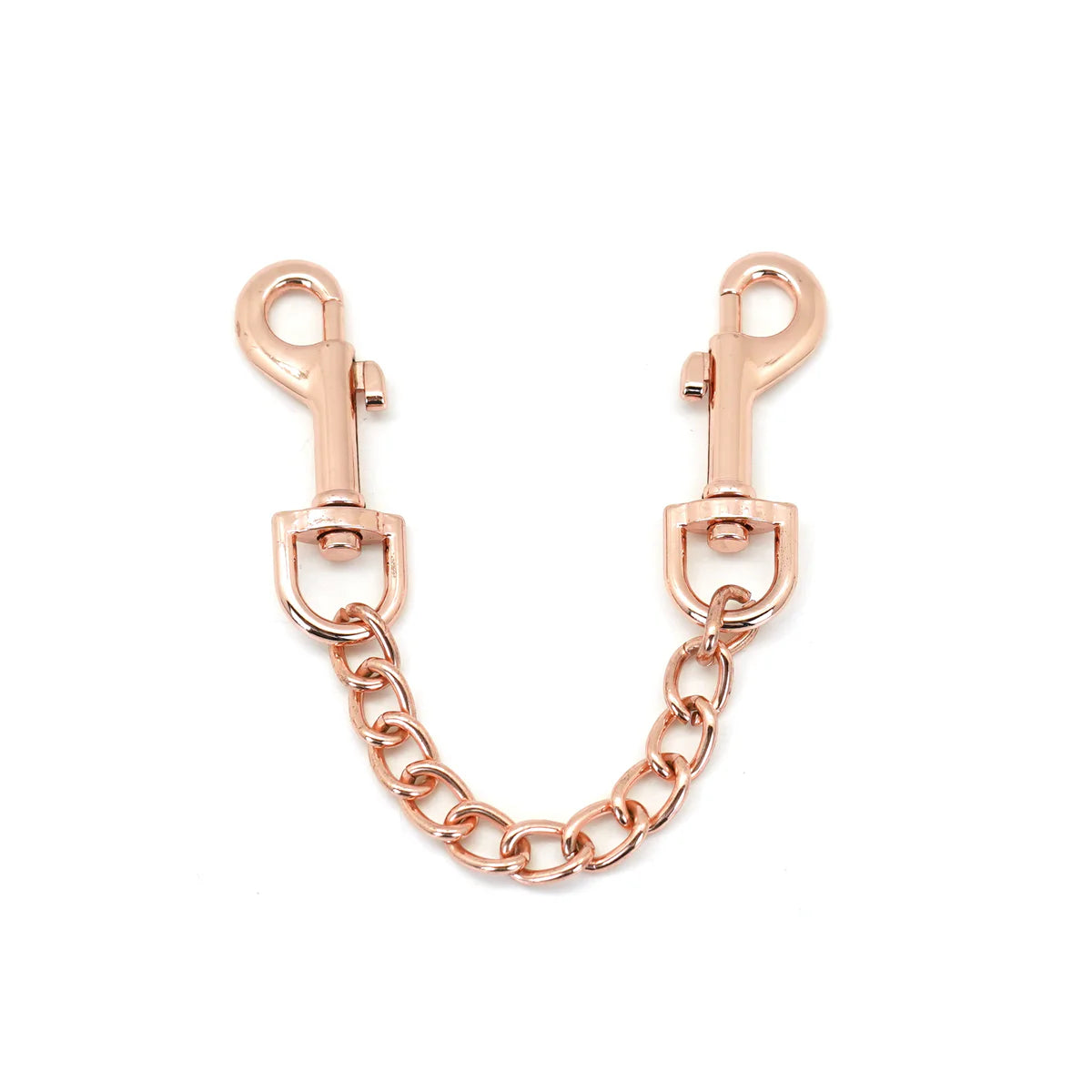 ROSE GOLD MEMORY: KNÖCHELMANSCHETTEN AUS LEDER MIT KUNSTPELZFUTTER