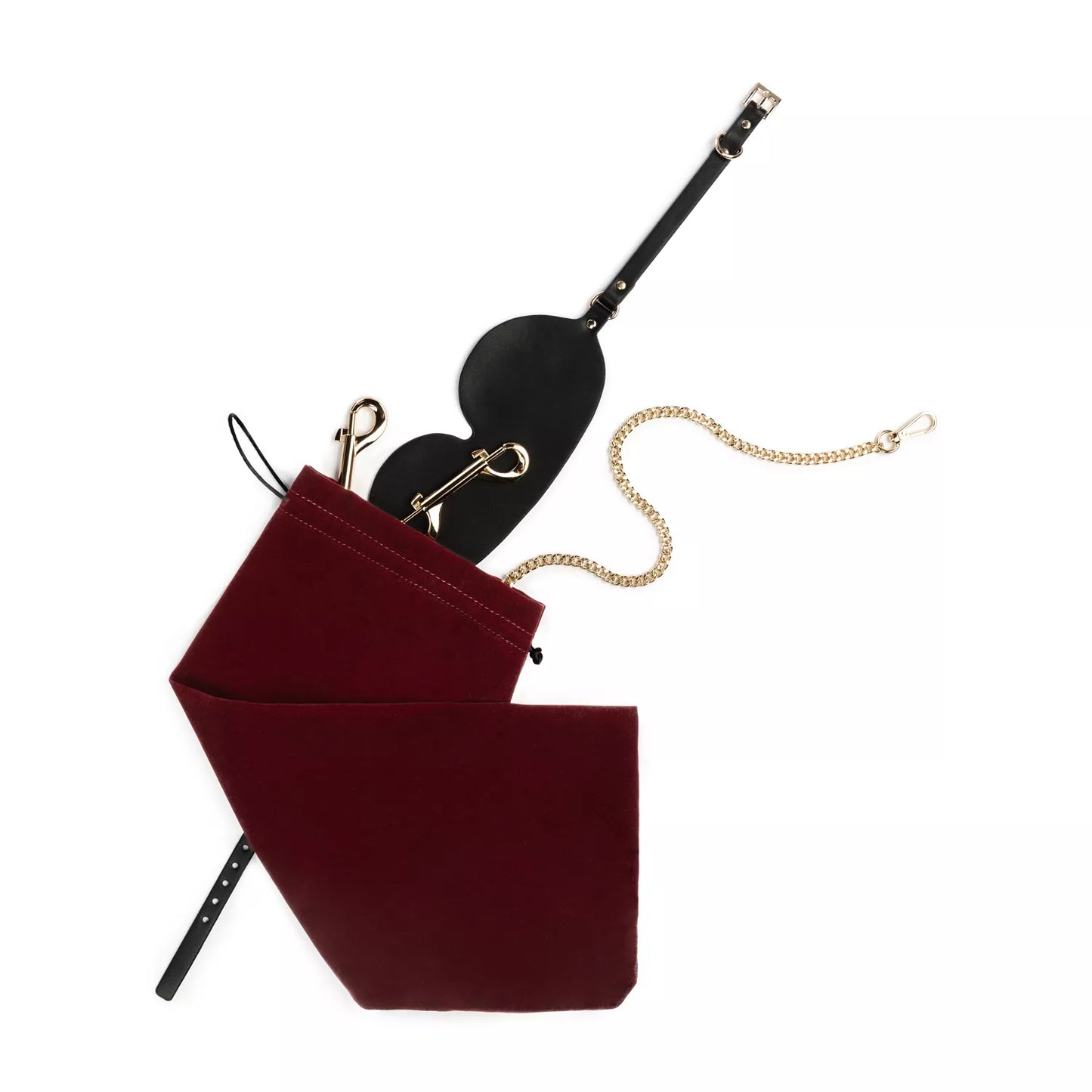 Bedroom Fantasies - Bondage-Koffer 11 Teile - PU-Leder