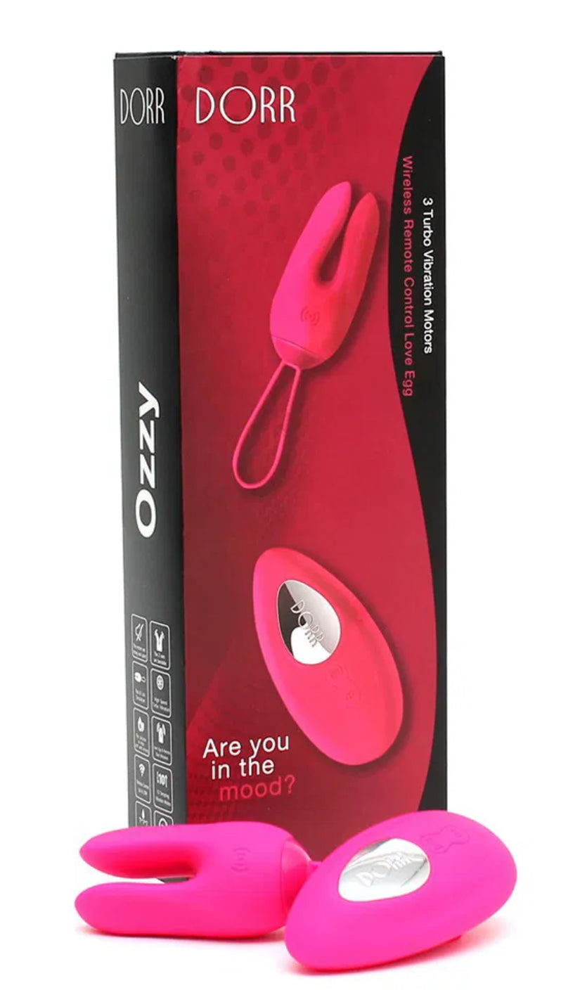 Dorr - Ozzy - Rabbit Egg Vibrator + Lay-on Vibrator - Pink