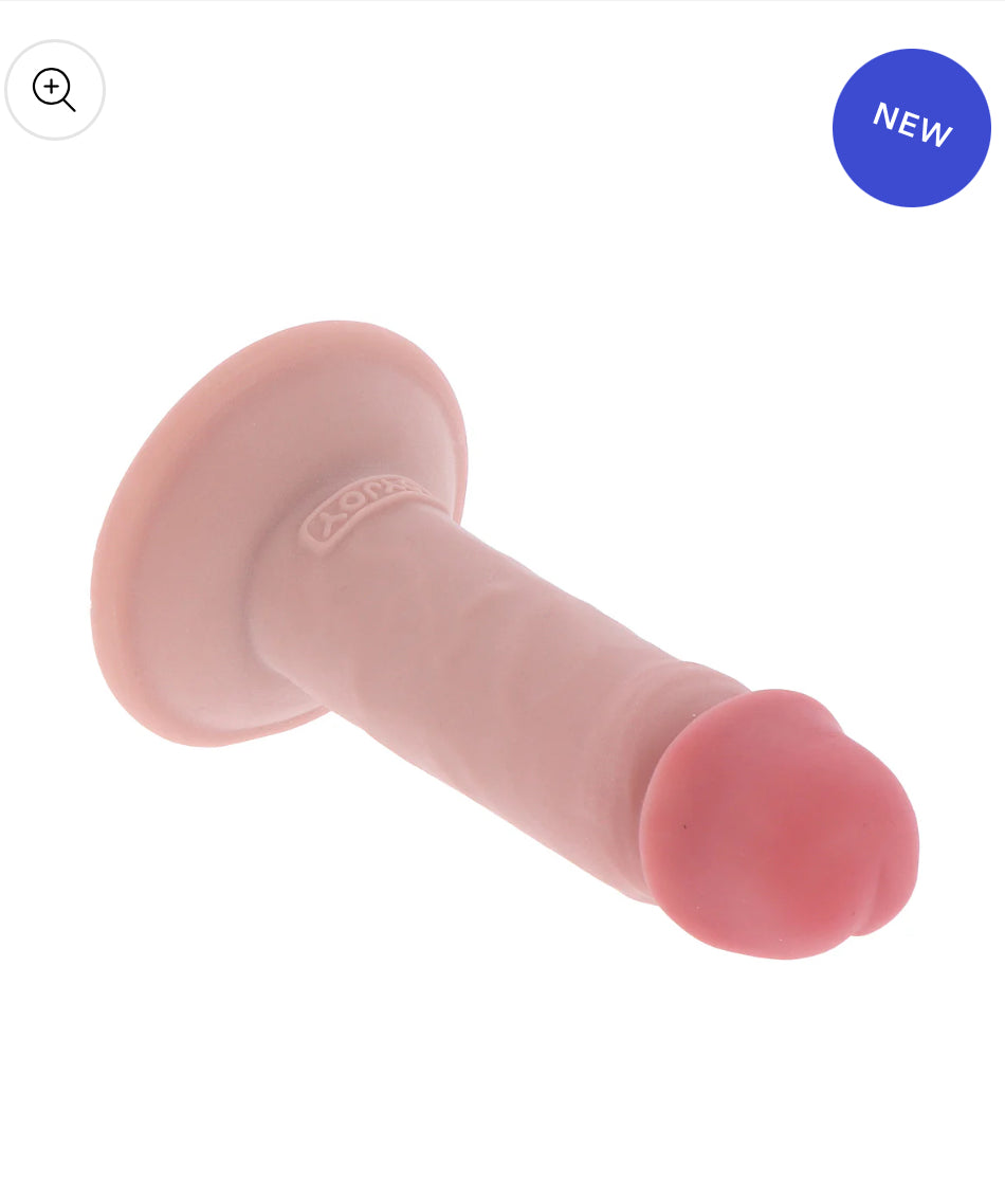 Deluxe Doppeldichte Dicke Dong TPE 13 cm