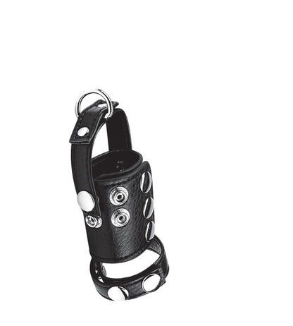 BLUE LINE C&B GEAR Penisring mit 2' Ballbahre und Gewichtsring