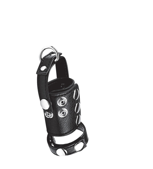 BLUE LINE C&B GEAR Penisring mit 2' Ballbahre und Gewichtsring