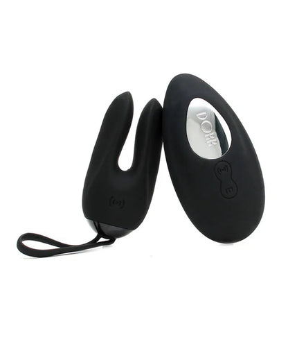 DORR - Ozzy - Rabbit Egg Vibrator + Lay-on Vibrator - Schwarz