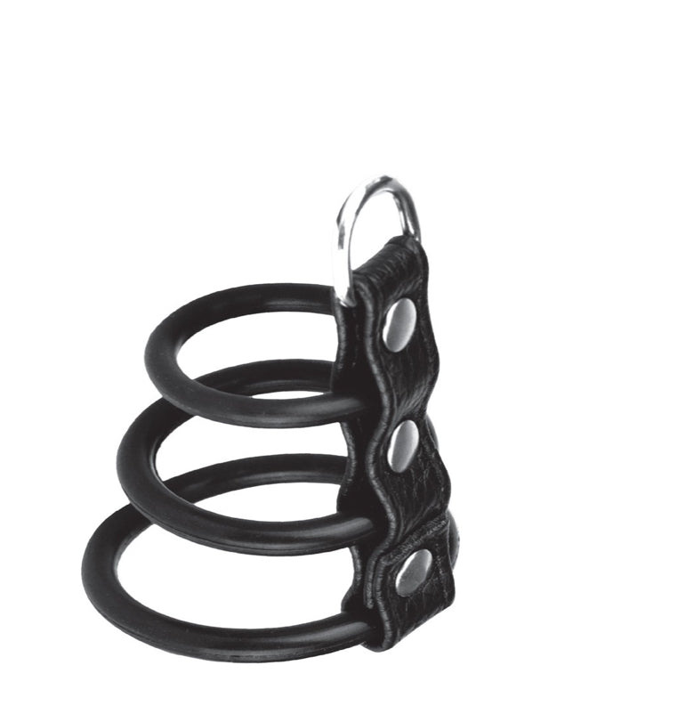 BLUE LINE C&B GEAR 3 Ring Silikontore der Hölle mit Leine Blei