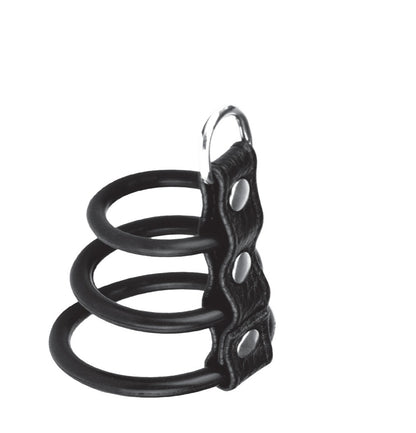 BLUE LINE C&B GEAR 3 Ring Silikontore der Hölle mit Leine Blei