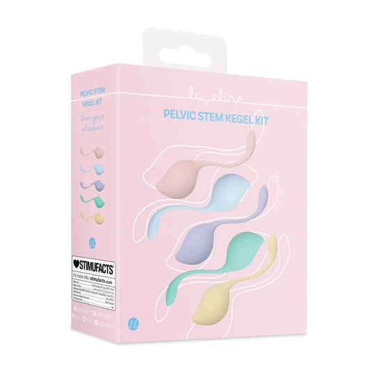 Loveline Beckenschaft Kegel Kit - Mehrfarbig