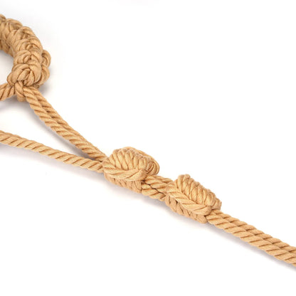 SHIBARI BONDAGE SEILHANDSCHELLEN UND LEINE