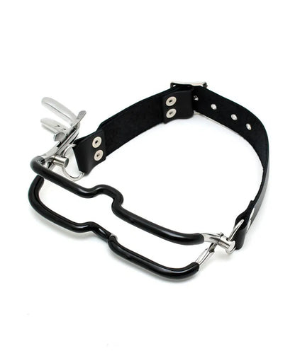 Rimba Bondage Play - Jennings Mundklemme mit Halsband