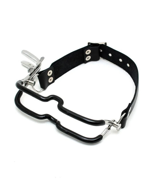 Rimba Bondage Play - Jennings Mundklemme mit Halsband
