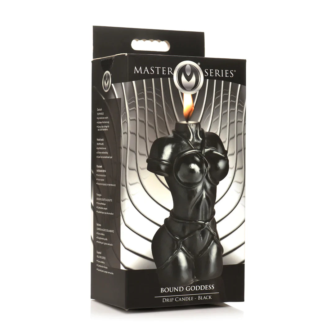 Bound Goddess - Tropfkerze - Schwarz