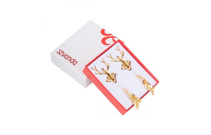 Sevanda Stag Adjustable Nipple Clamps Set