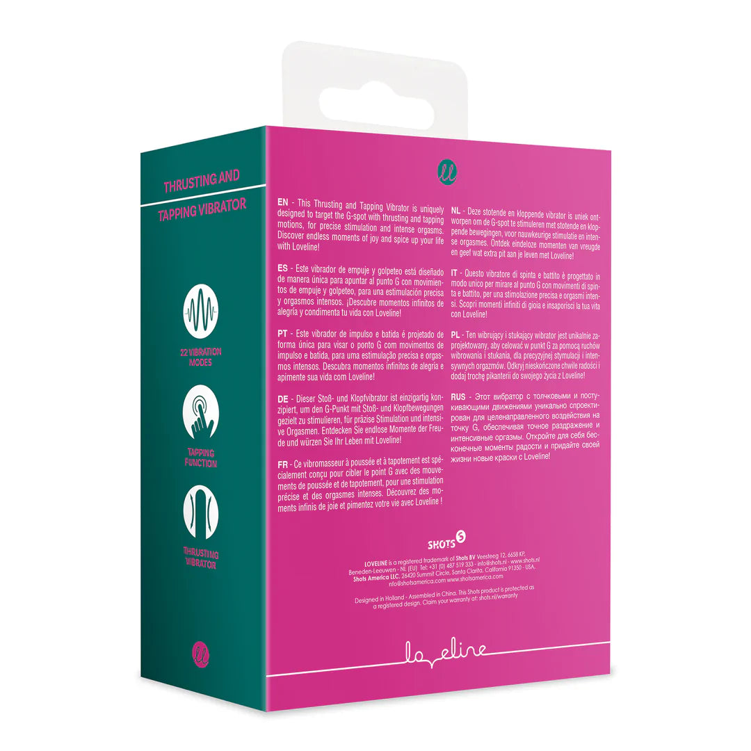 Loveline Stiechen und Klopfen Vibrator