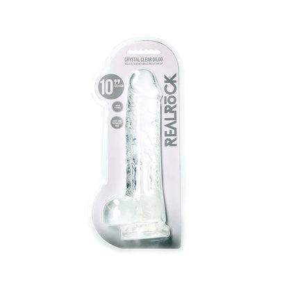 Realistic Dildo with Balls - 10" / 25,4 cm