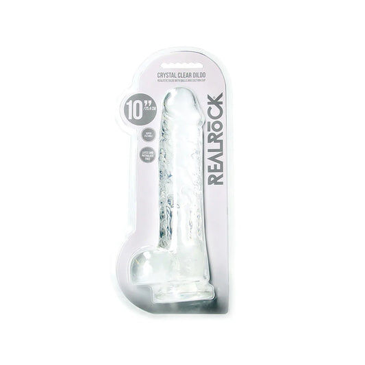 Realistic Dildo with Balls - 10" / 25,4 cm