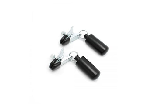 Nipple Adjustable Clamps 2x100g Bullet Weights