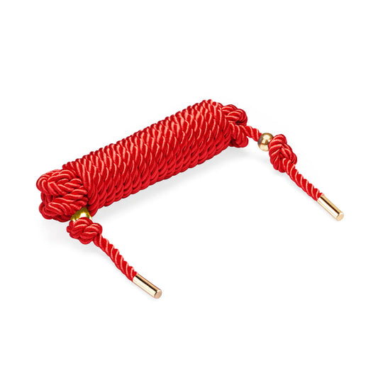 ROTES SHIBARI BONDAGE SEIL SEIDIGES BAUMWOLLSEIL 10M