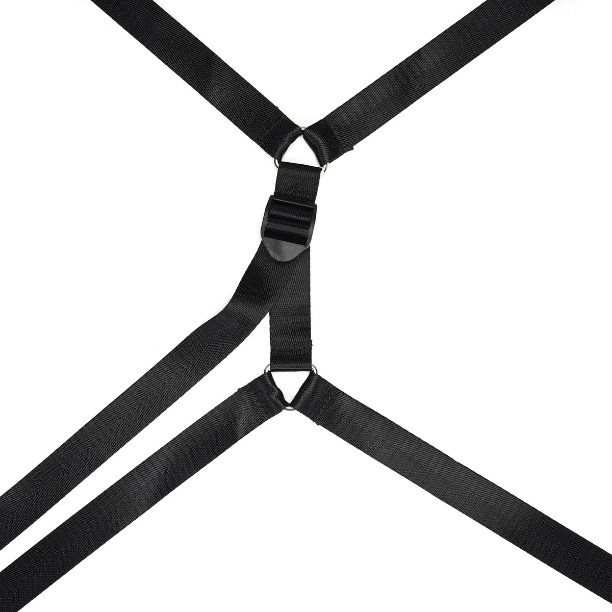 UNTER DER MATRATZE ZURÜCKHALTEN SYSTEM MIT 4 D-RINGEN VOLL VERSTELLBARE RIEMEN