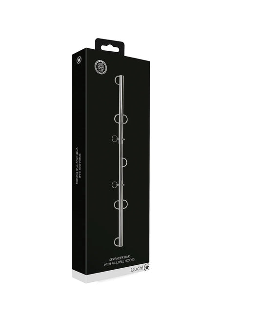 Spreader Bar with Multiple Hooks - Silver
