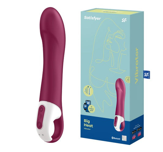 SATISFYER Big Heat Vibrator Violett