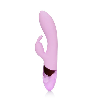 Loveline Ultra Soft Silicone Rabbit Vibrator - Exotic Fuchsia