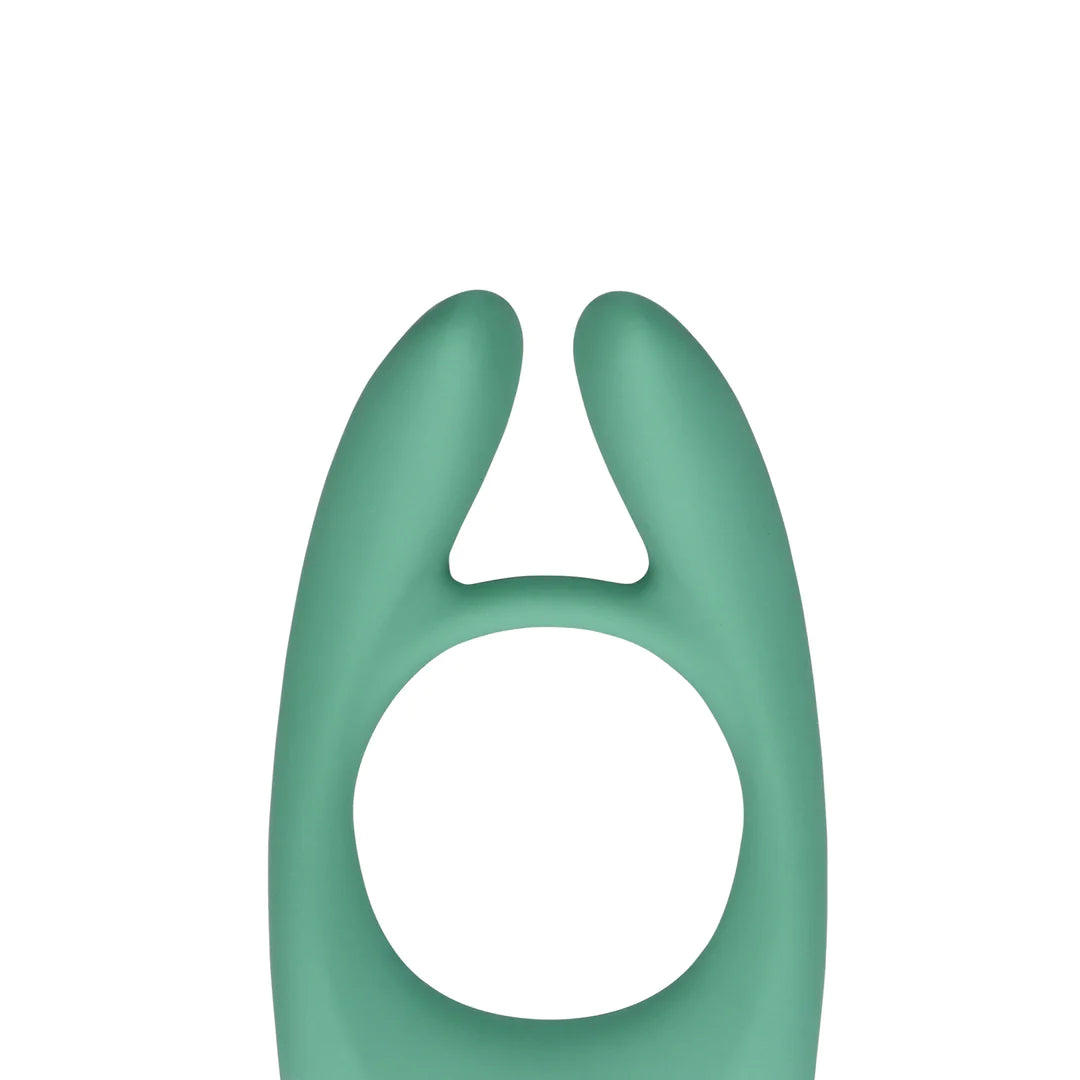 Loveline Ultra Soft Silicone Pointed Cock Ring - Blue Grass