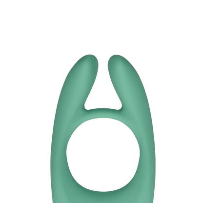 Loveline Ultra Soft Silicone Pointed Cock Ring - Blue Grass