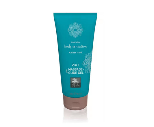 Massage & Glide Gel 2in1 Amber Scent