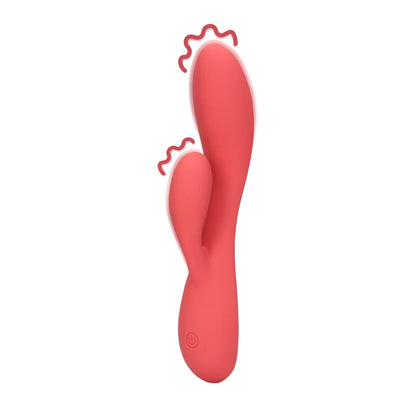 Loveline Glatter ultraweicher Silikon-Kaninchenvibrator - Astro Dust