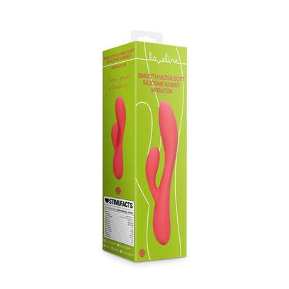 Loveline Glatter ultraweicher Silikon-Kaninchenvibrator - Astro Dust