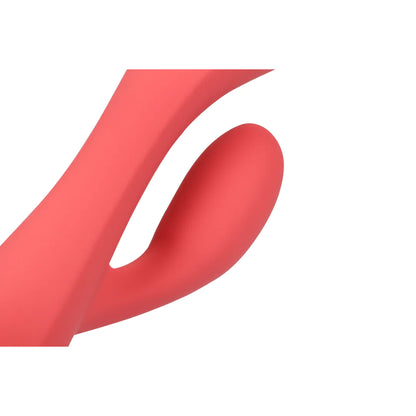 Loveline Glatter ultraweicher Silikon-Kaninchenvibrator - Astro Dust
