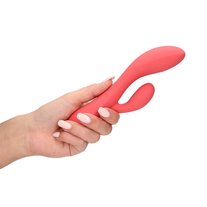 Loveline Glatter ultraweicher Silikon-Kaninchenvibrator - Astro Dust