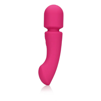 Loveline Ultraweicher doppelseitiger Zauberstab-Vibrator aus Silikon - Prestone Pink
