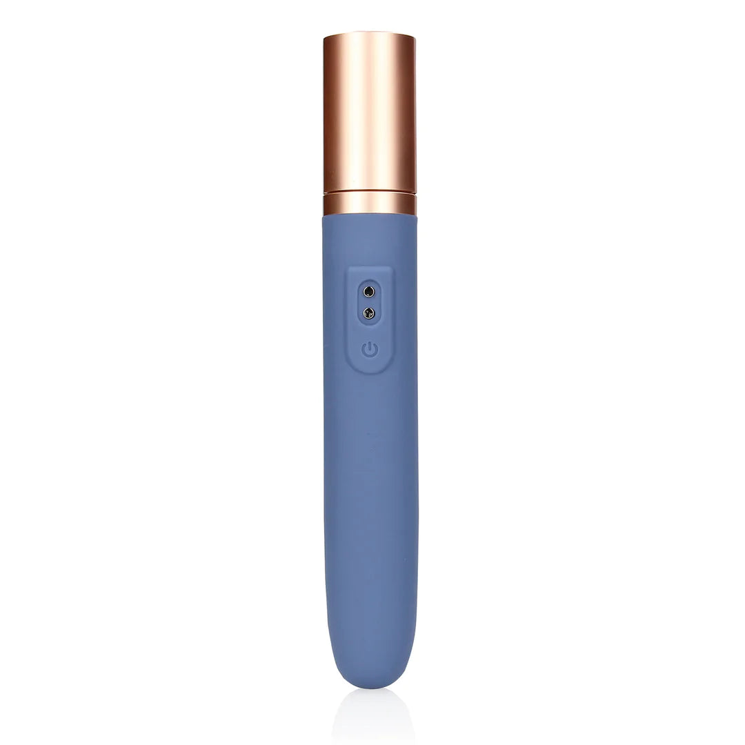 Loveline Reisevibrator mit Gleitmittelfach und Pumpe