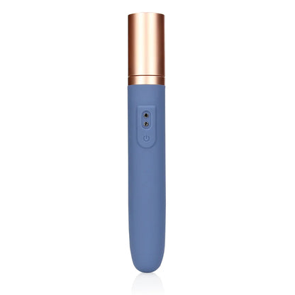 Loveline Reisevibrator mit Gleitmittelfach und Pumpe