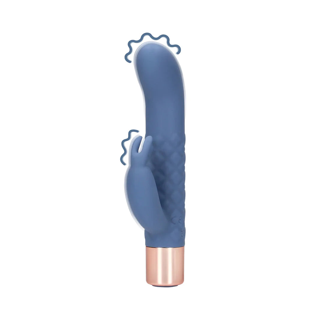 Loveline Mini-Kaninchen-Vibrator Blue Horizon