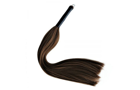 Hair Whip Brown Synthetic