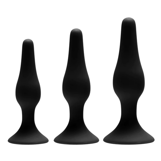 3-teiliges Analtrainer-Set für Anfänger
