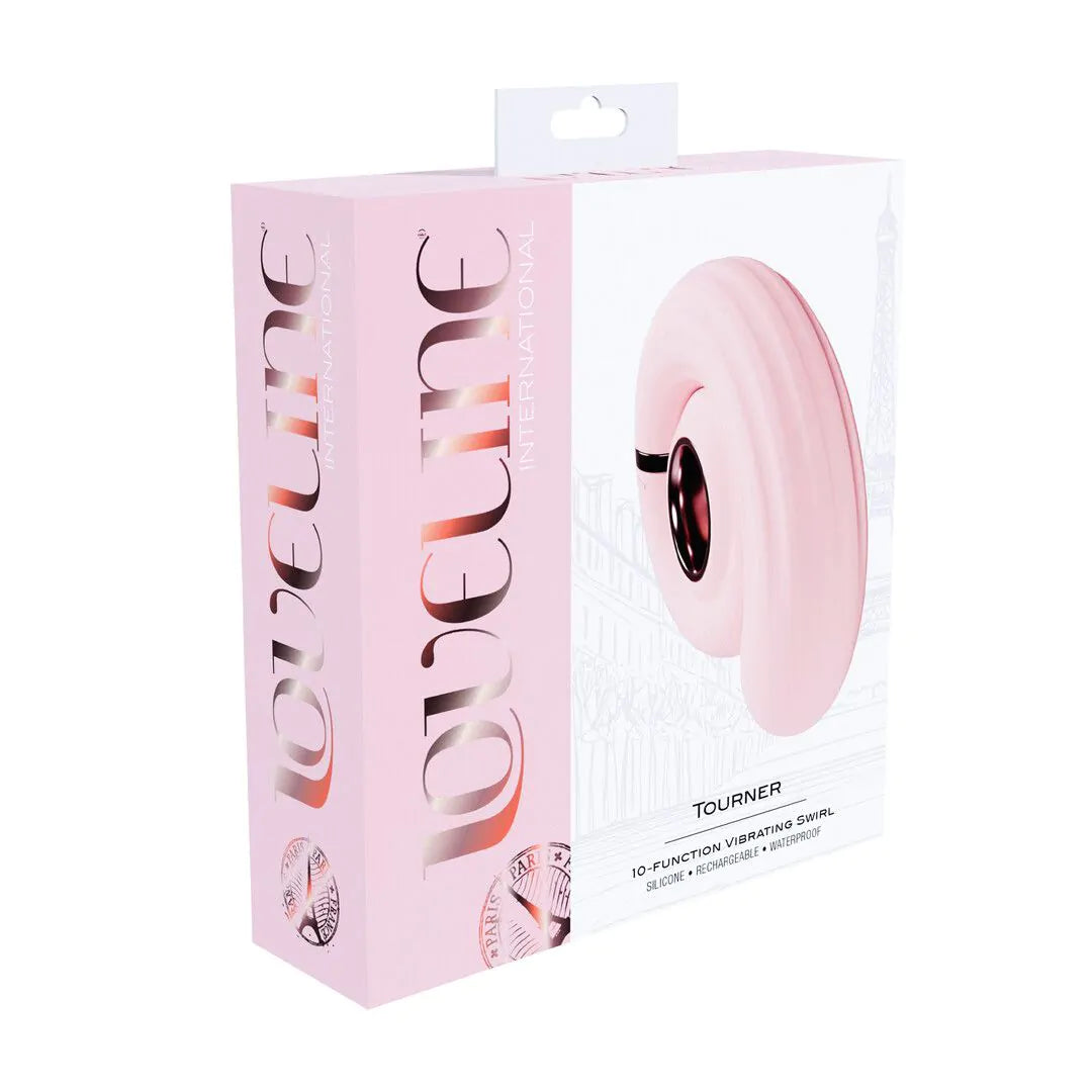 Loveline Tourner - Vibrating Swirl - Pink