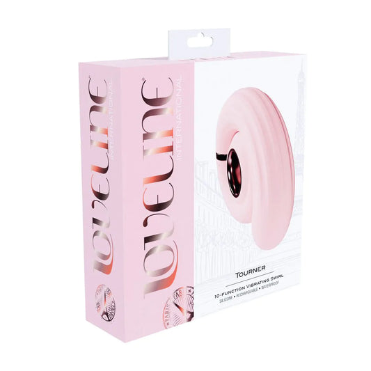 Loveline Tourner - Vibrating Swirl - Pink
